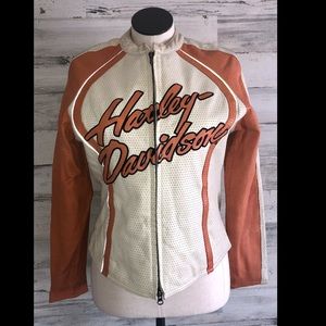 Ladies, Harley-Davidson Perforated Leather Jacket